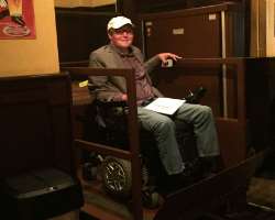 The wheelchair-bound people can also visit the place. They also provide wheelchairs to the needy on a guarantee of 100 Euro which is returned when the